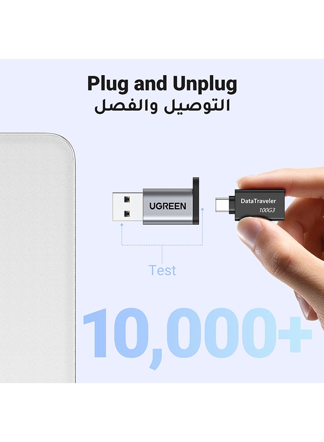 يو جرين محول من USB C إلى  USB 3.0 محول من  USB C أنثى إلى USB ذكر محول  USB C 3.1 بسرعة نقل بيانات تبلغ 5 جيجابايت في الثانية لجهاز ماك برو لعام 2017/2018
آي باد برو 2018/2020 جالاكسي نوت 20 وشواحن اللابتوب - Image 5